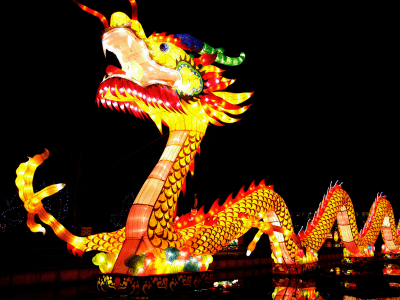 The Lantern Festival in Malaga⁣